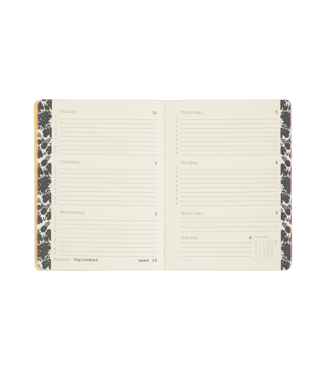 10 agendas pour la rentrée