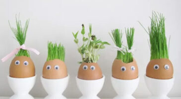 10 bricolages avec des œufs pour Pâques