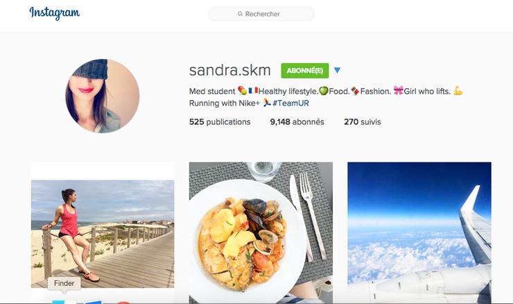 5 comptes « Healthy / Sport » que j&rsquo;aime suivre sur Instagram