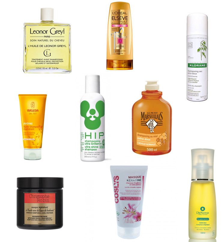 5 produits pour avoir de beaux cheveux