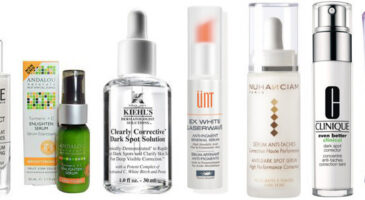 7 sérums anti-tâches