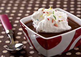 ufs à la neige au chocolat