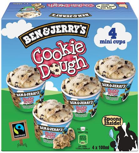 Alerte gourmande : La Cookie Dough de Ben & Jerry&rsquo;s débarque en mini-format