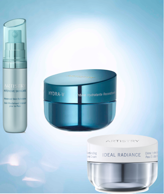 Banc d&rsquo;essai sur les soins hydratants Artistry, une réponse à chaque type de peau.