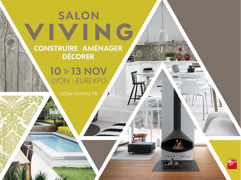 Besoin d’inspiration pour  changer votre intérieur ? RDV au salon Viving Lyon, le salon Habitat – Déco – Jardin