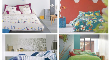 Bohème, Graphique et Fashion… Les nouvelles tendances linge de lit de Blanc des Vosges !
