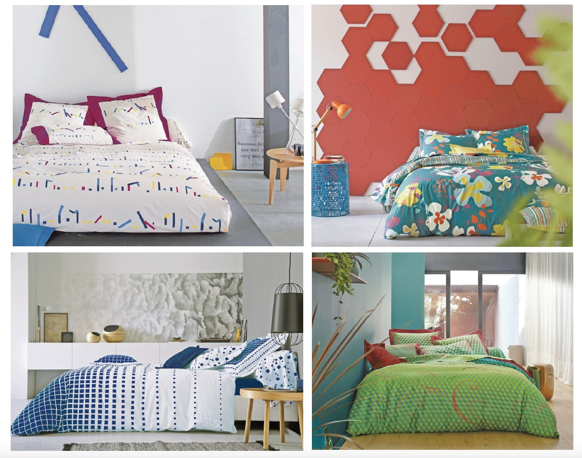 Bohème, Graphique et Fashion… Les nouvelles tendances linge de lit de Blanc des Vosges !