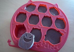 Bonbons glacés au chocolat