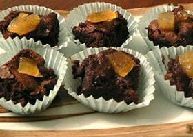 Bouchées au chocolat et caramel