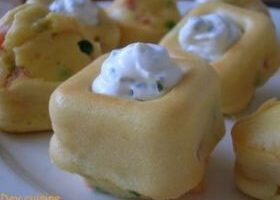 Bouchées de saumon aux petits pois