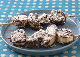 Brochettes gourmandes au chocolat