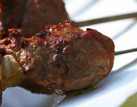 Brochettes de poulet