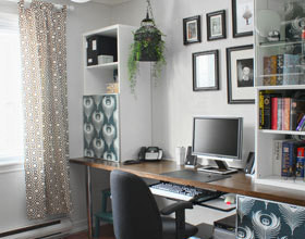 Bureau : deux filles, deux déco