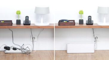 Cacher les câbles !