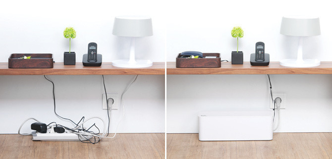 Cacher les câbles !