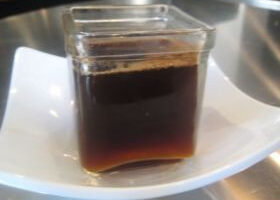 Café frappé vanille noisette