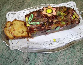 Cake aux fruits confits