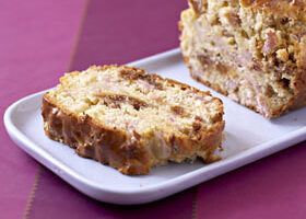 Cake jambon fumé, figue et beaufort