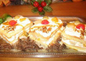 Carré gourmand aux fruits