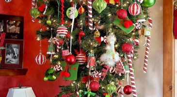 Cette année, j&rsquo;accroche mon sapin à l&rsquo;envers