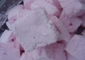 Chamallows à la fraise