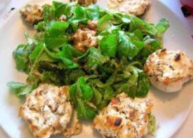 Champignons farcis au fromage à l&rsquo;ail et fines herbes