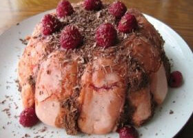 Charlotte chocolat framboises