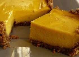 Cheesecake au potimarron et aux épices