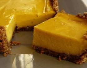 Cheesecake au potimarron et aux épices