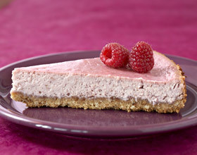 Cheesecake aux framboises