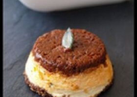 Cheesecake au chèvre et à la tomate