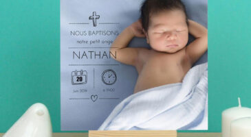 Choisir son faire-part de baptême