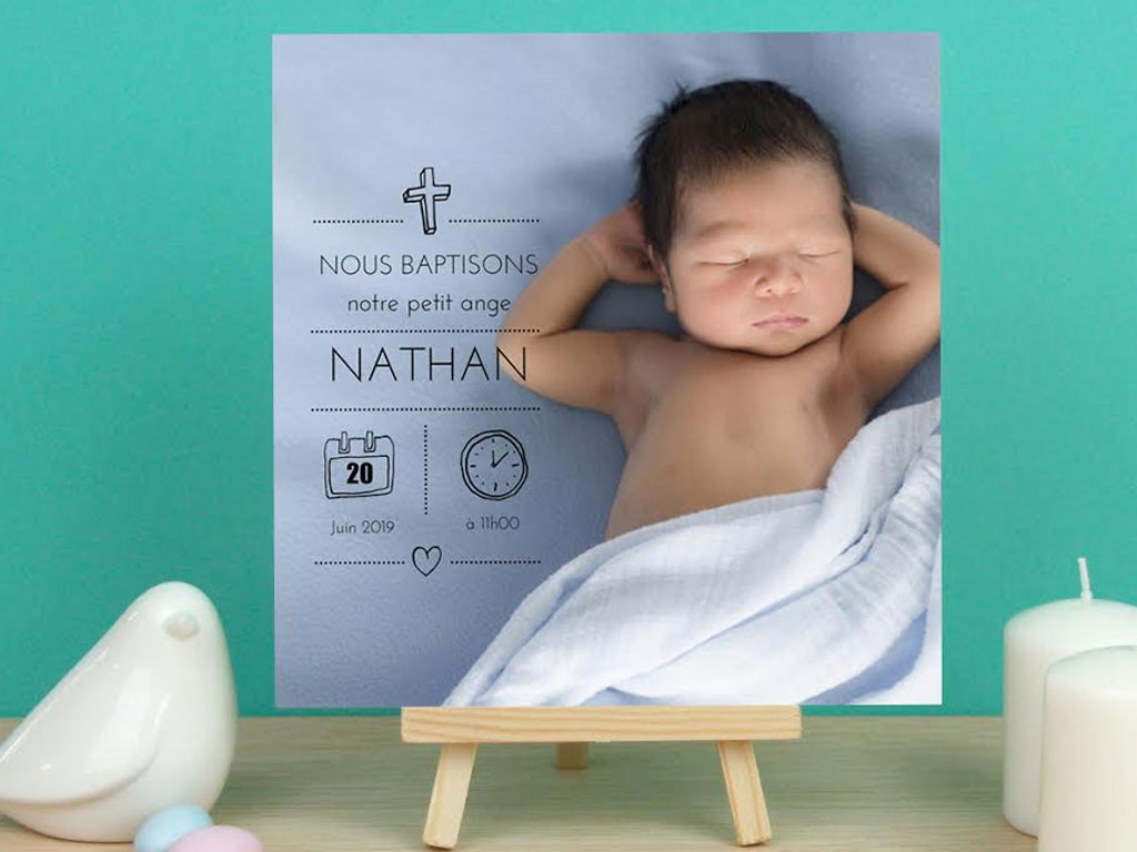 Choisir son faire-part de baptême