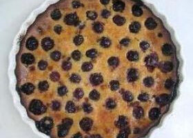 Clafoutis aux cerises de mon jardin