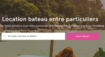 Click&Boat, location de bateaux entre particuliers