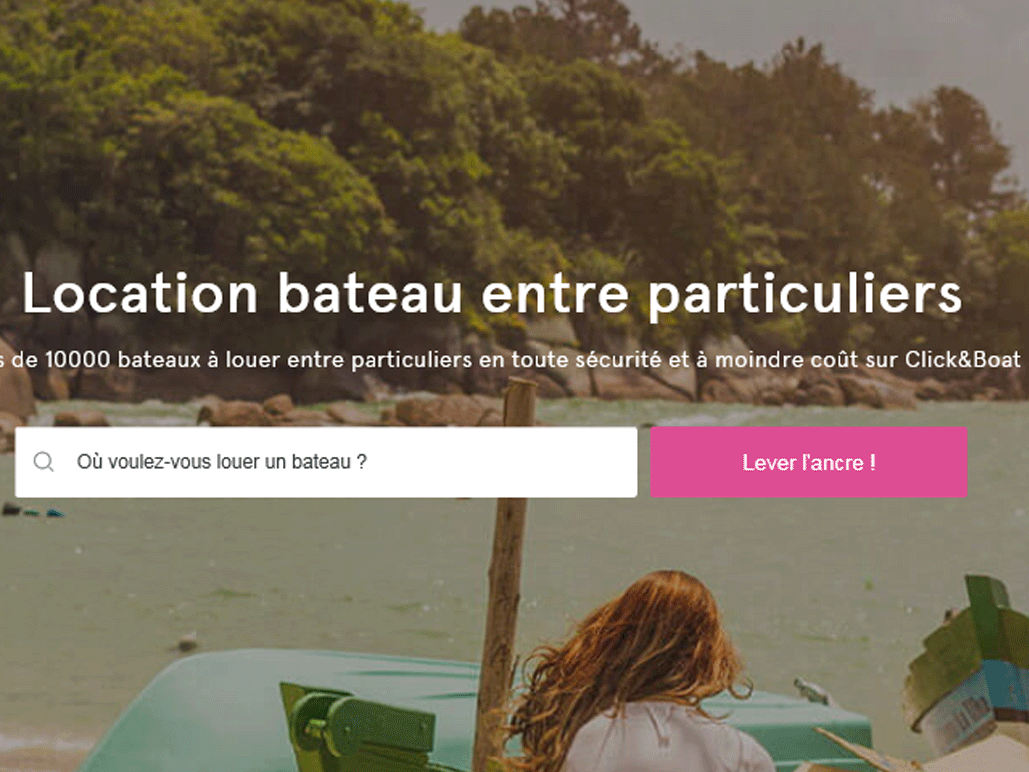 Click&Boat, location de bateaux entre particuliers