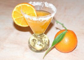 Cocktail Rhum orange