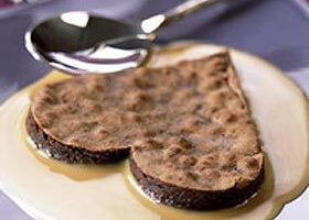 Coeur au chocolat pour les amoureux !