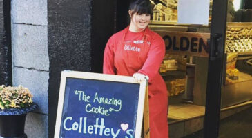 Collette Divitto, atteinte de la trisomie 31 et chef de sa propre pâtisserie