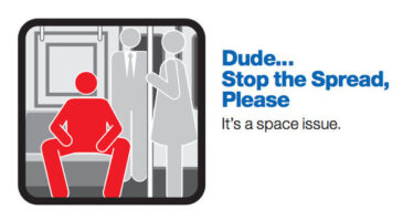 Combattre le manspreading