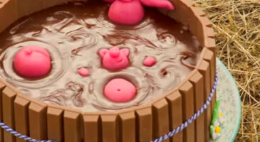 Comment faire un gâteau rigolo à partir de Kit Kat ?