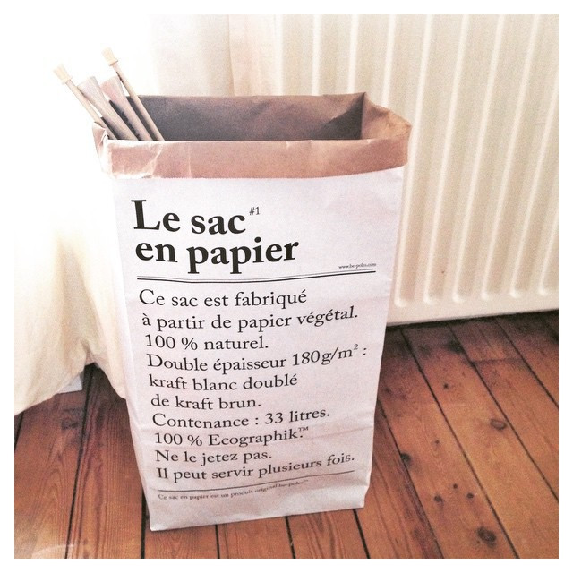 Comment utiliser “Le sac en papier” Be-Poles