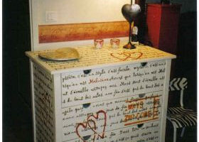 Commode Carte Postale