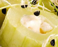 Concombre à la crème d&rsquo;ail