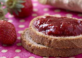 Confiture de fraises au gingembre