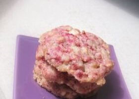 Cookies framboise et chocolat blanc
