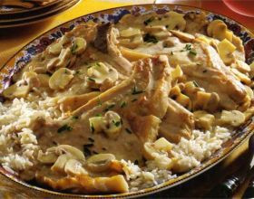 Côtes de veau à la normande