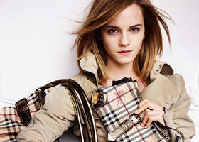 Coulisses : Emma Watson pose pour Burberry