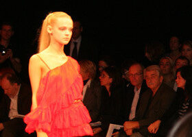 Coulisses et défilé de Gaspard Yurkievich