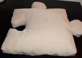 Coussin d&rsquo;alliances original